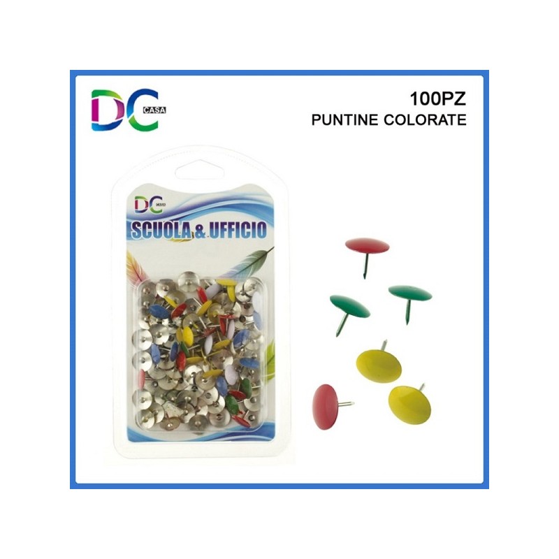 PUNTINE COLORATE 100PZ