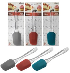 SPATOLA DELIZIANEW IN SILICONE CM.25 COLORI ASSORT