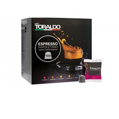 CAFFE TORALDO NESPRESSO 100PZ CLASSICO