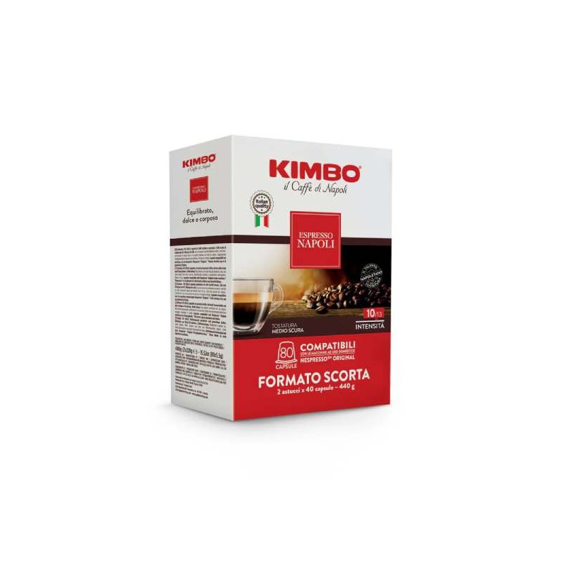 CIALDA KIMBO ESPRESSO NAPOLI 80PZ