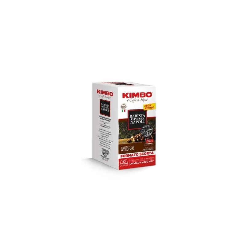 KIMBO CAPSULE A MODO MIO BAR ESPRESSO NAPOLI 40PZ