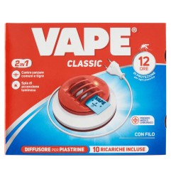 VAPE EMANATORE FILO + 10 PIAST