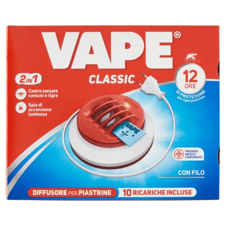 VAPE EMANATORE FILO + 10 PIAST