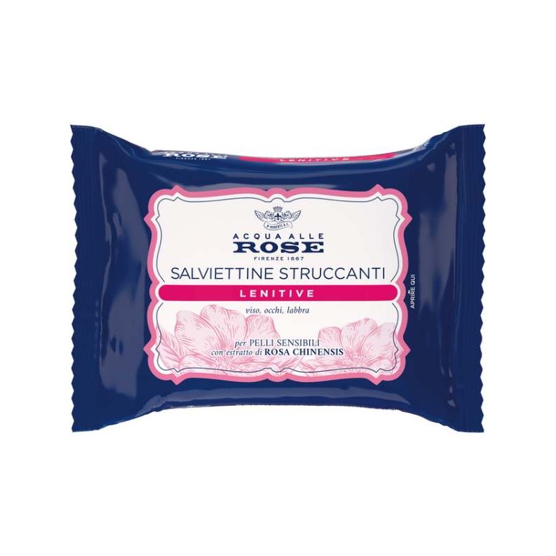 ACQUA ALLE ROSE SALVIETTE STRUCCANTI LENITIVE 20PZ