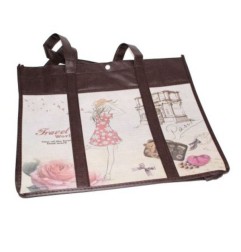 BORSA SHOPPING TNT 40X32X10CM