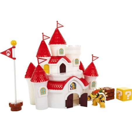 SUPER M. DELUXE MUSHROOM KINGDOM CASTLE PLAYSET