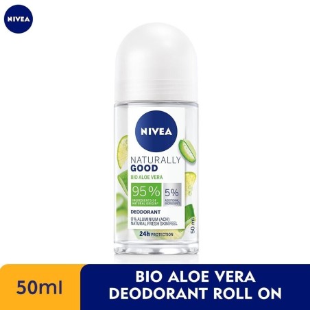 NIVEA DEO ROLL NATURALLY GOOD 50ML