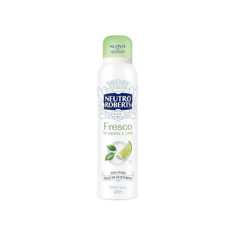 NEUTRO ROBERTS SPRAY 50ML TE' VERDE E LIME