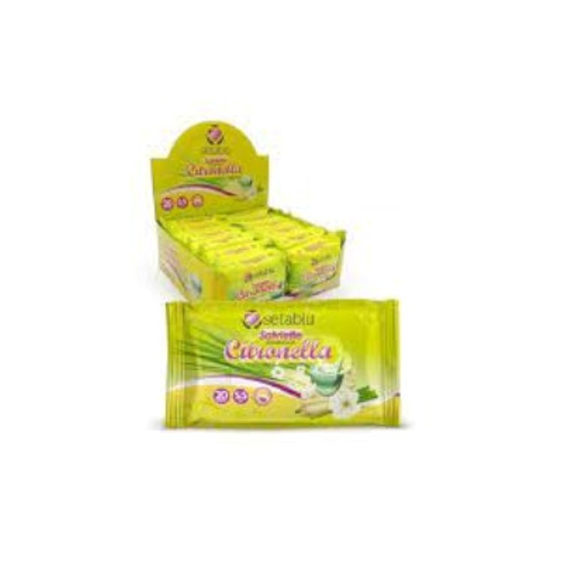 SALVIETTINA CITRONELLA 20pz