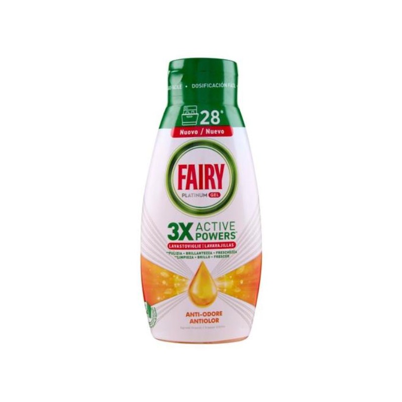 FAIRY GEL 504ML 28L.AGRUMI A/ODOR