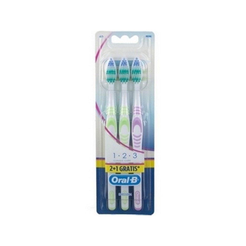 ORAL B SPAZZOLINO TRIS CLASSIC CARE