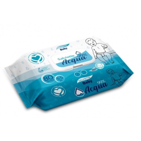 SALVIETTE NEUTRE ACQUA 80PZ