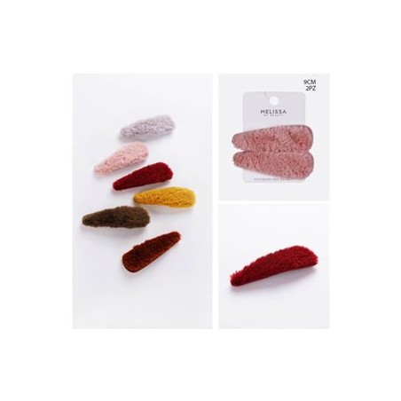 CLIP CAPELLI 9CM 2PZ