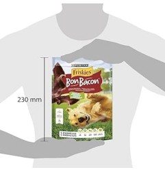 FRISK.DOG BISCT.345GR BON BACON   C0351