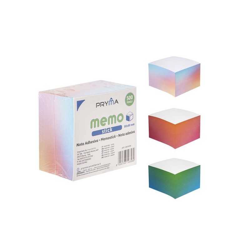 PRYMA MEMOSTICK 8X8CM 500FF