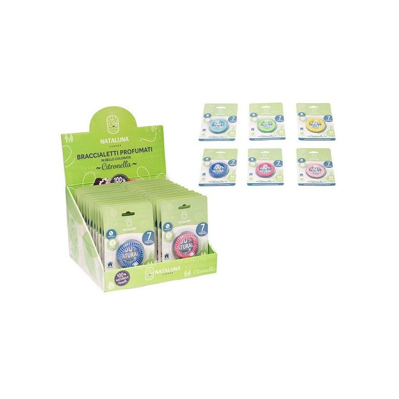 BRACCIALETTO REPELLENTE ZANZARE JY006-1
