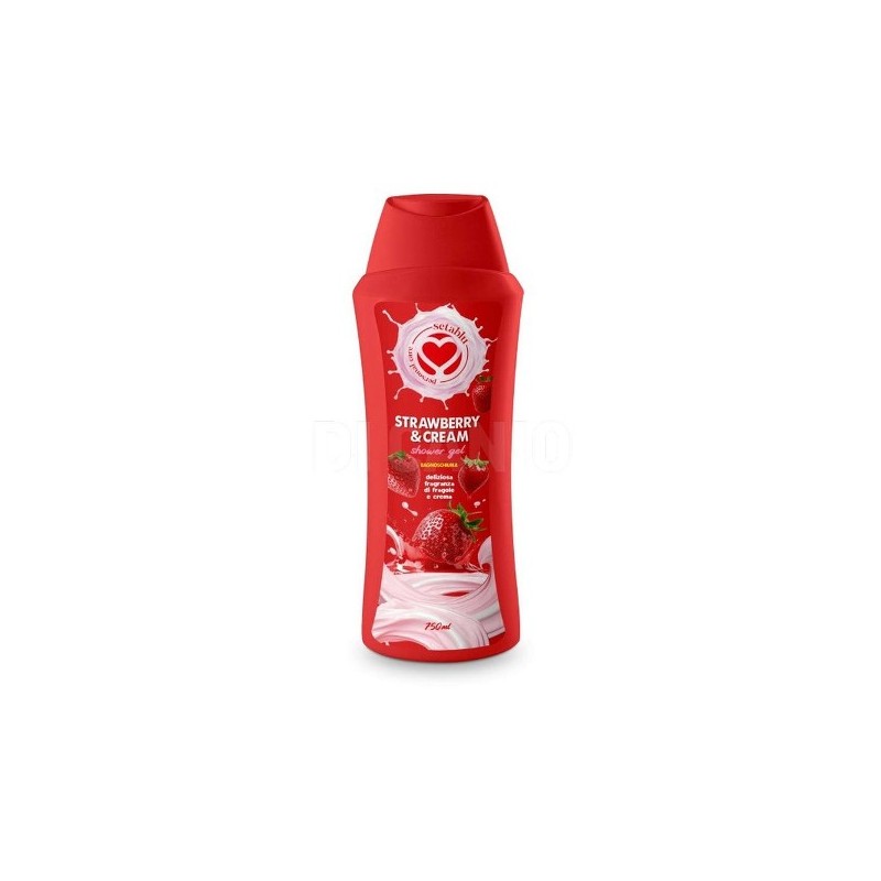 BAGNOSCHIUMA 750ML STRAWBERRY AND CREAM