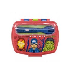 FOOD PORTAP.C/POSATE AVENGERS 24/24