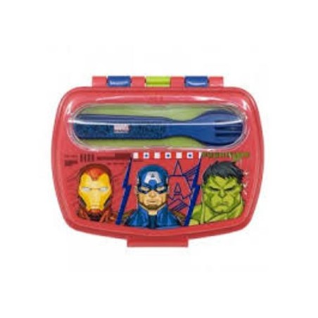 FOOD PORTAP.C/POSATE AVENGERS 24/24