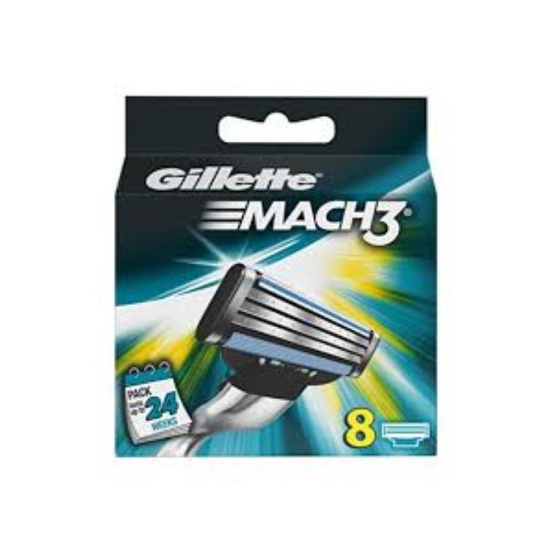 GILLETTE MACH3 RIC X 8