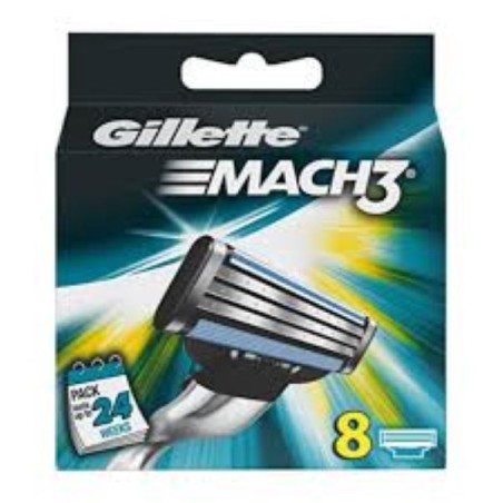 GILLETTE MACH3 RIC X 8