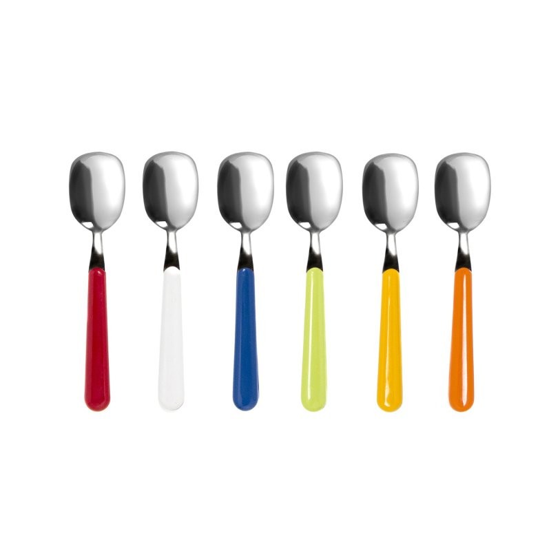 CUCCHIAI SET 6 INOX COLOR 6093