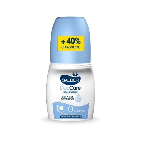 SAUBER DEO R/ON 70ML CARE BLU      C7001