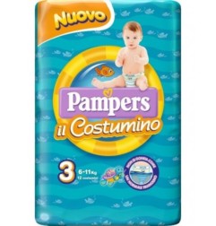 PAMPERS IL COSTUMINO X 12 MIDI TGL