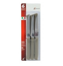 COLTELLI SET6 BISTECCA TORTORA CM.1 1