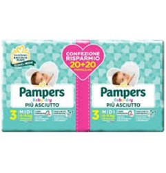 PAMPERS BD DUO MIDI    BPPZ  40