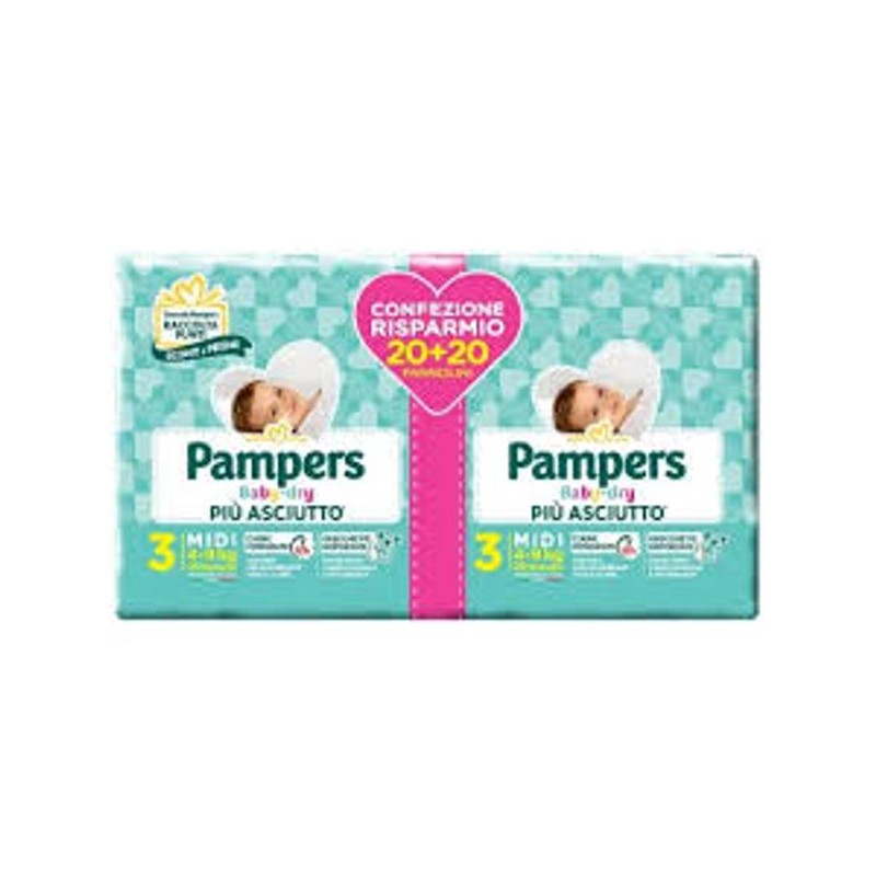 PAMPERS BD DUO MIDI    BPPZ  40