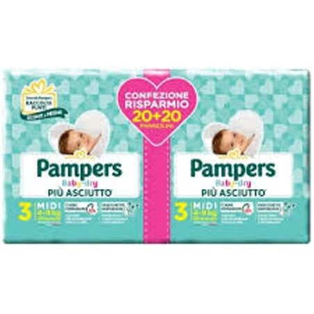 PAMPERS BD DUO MIDI    BPPZ  40