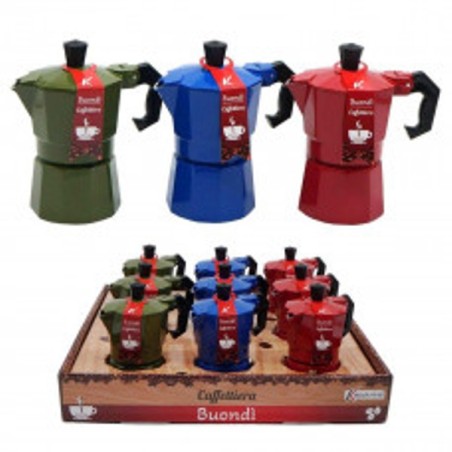 BUONDI  CAFFETTIERA 1 TAZZA ASS.