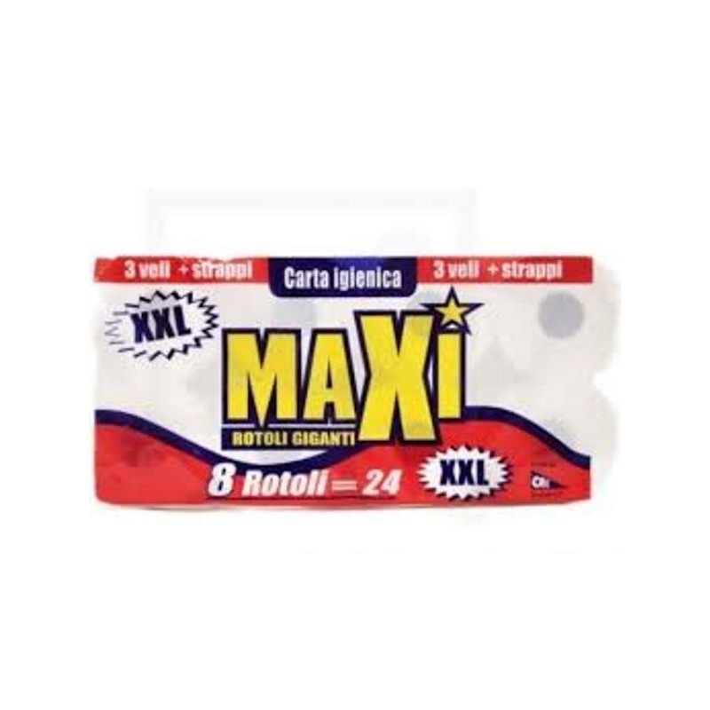 MAXI 8 ROTOLI 3V XXL