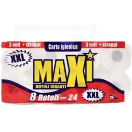 MAXI 8 ROTOLI 3V XXL