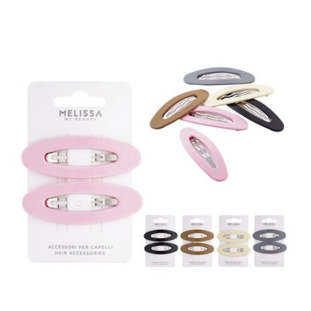 MELISSA CLIP CAPELLI 8X3CM 2PZ