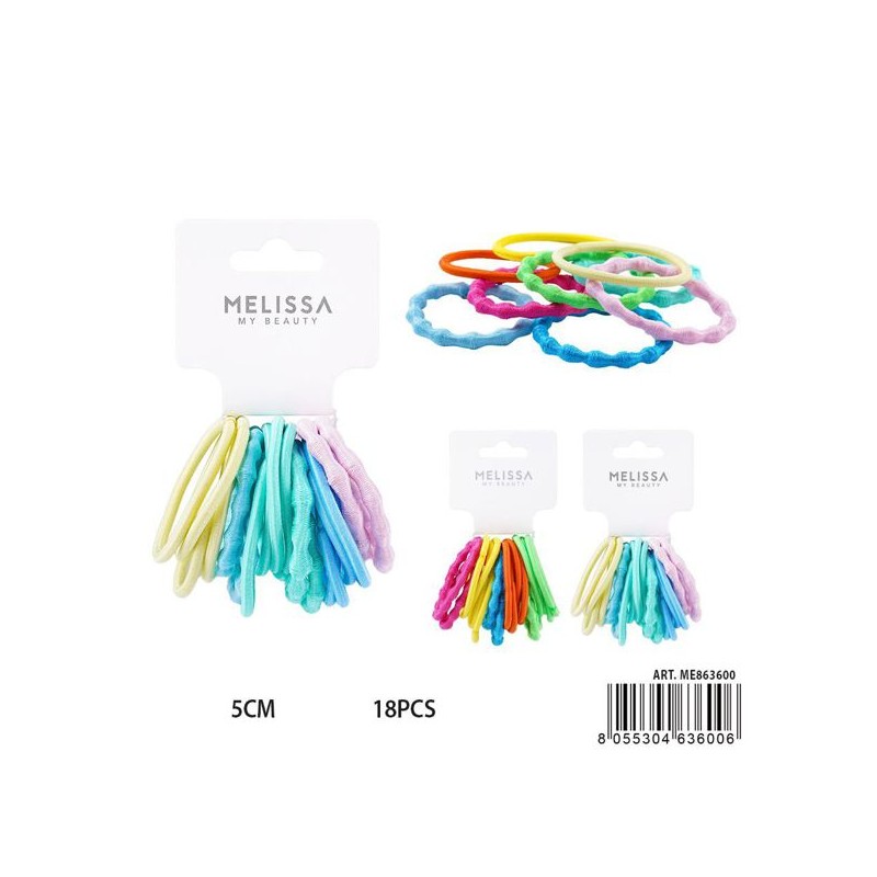 MELISSA ELASTICO CAPELLI 5CM 18PZ