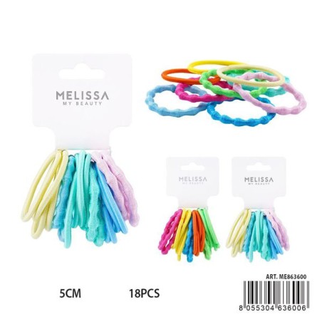 MELISSA ELASTICO CAPELLI 5CM 18PZ