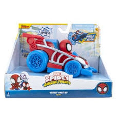 SPIDEY & FRIENDS PULL BACK 15CM VEICOLO