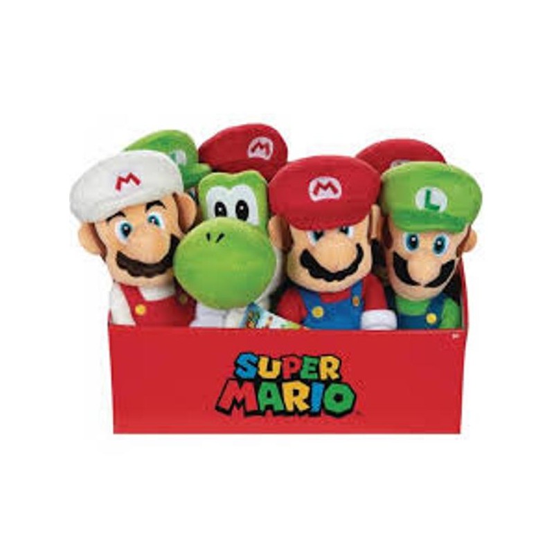 SUPER MARIO PELUCHE ASS.23CM WAVE1 40947