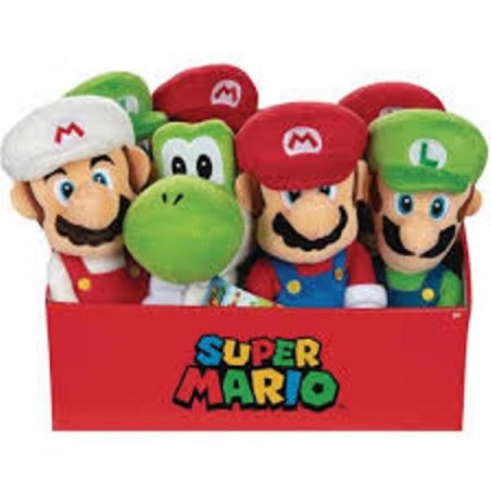SUPER MARIO PELUCHE ASS.23CM WAVE1 40947