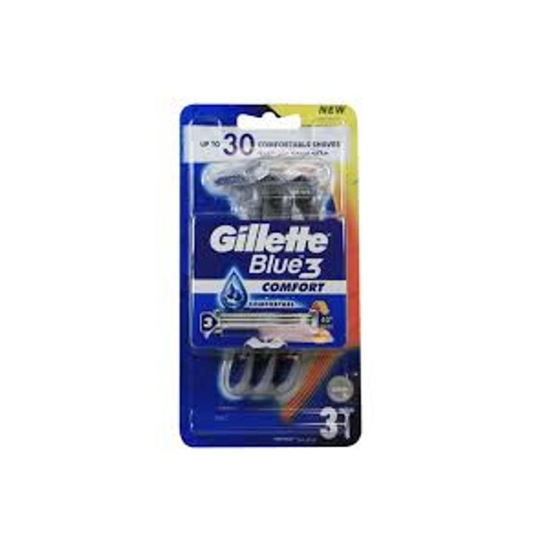 GILLETTE BLU III X 3 COMFORT