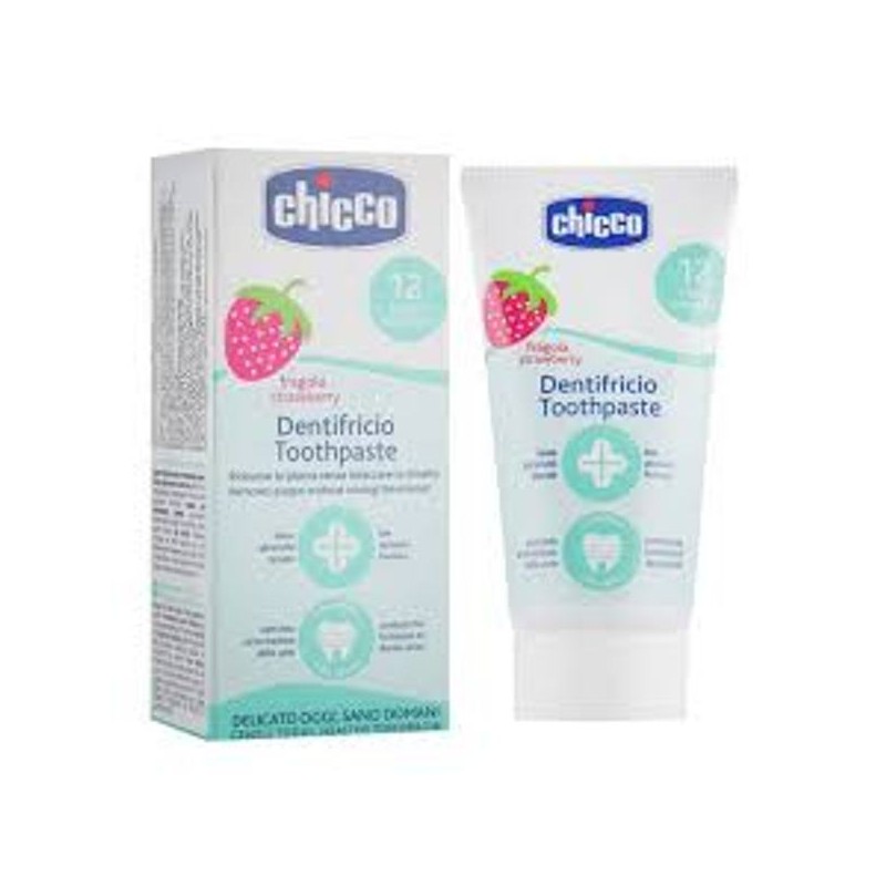 CHICCO DENT. FRAGOLA 50ML 12+