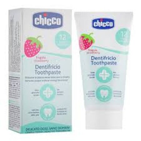 CHICCO DENT. FRAGOLA 50ML 12+