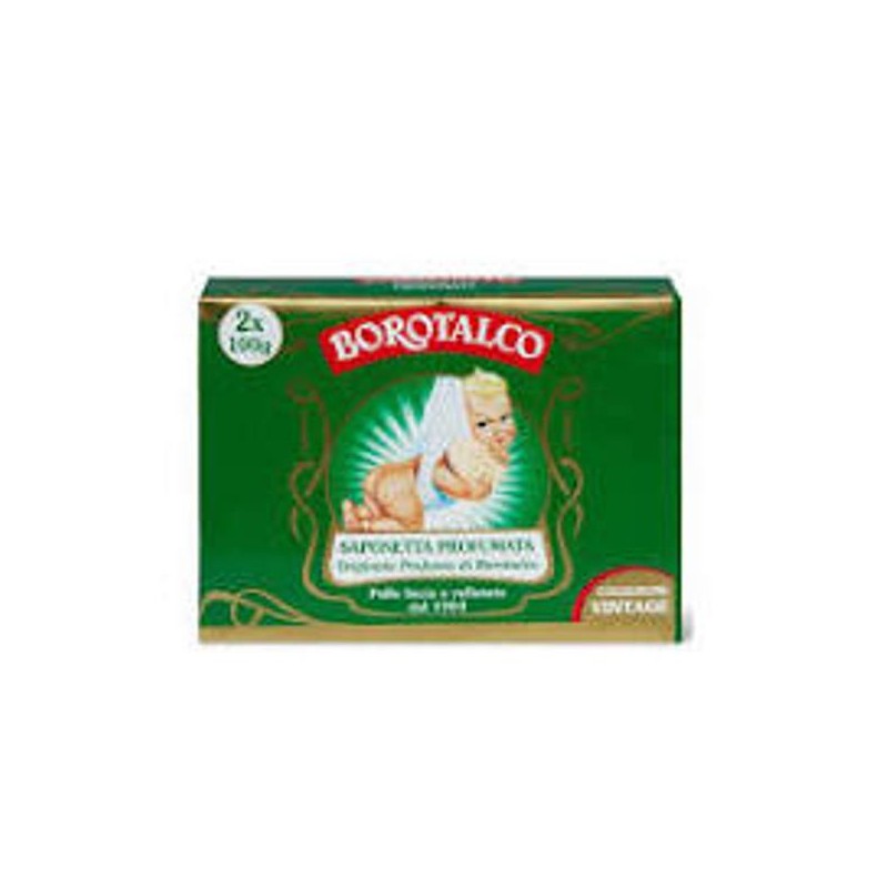 BOROTALCO SAPONE GR.100 X 2