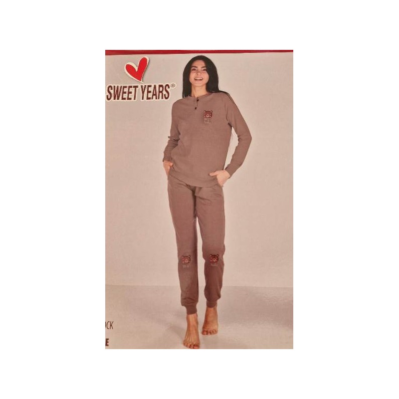 PIGIAMA INTERLOCK SWEET YEARS CALDO COTONE DONNA