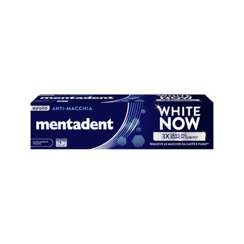 MENTADENT DENT.WHITE NOW ANTIMACCHIA75