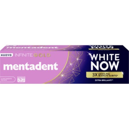 MENTADENT DENT.WHITE NOW GOLD ML.75