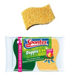 SPONTEX SPUGNA DOPPIOUSO 2PZ