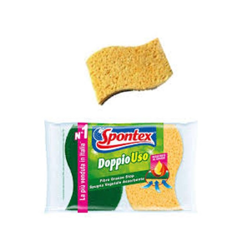 SPONTEX SPUGNA DOPPIOUSO 2PZ